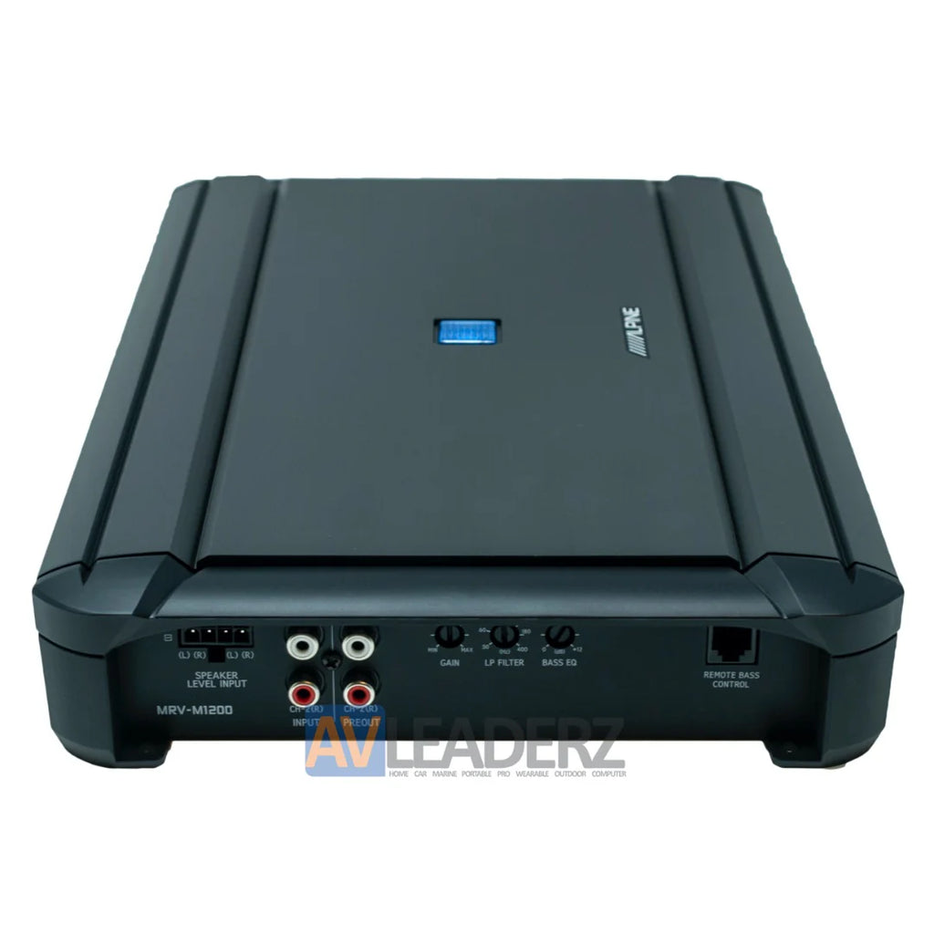 2026 Nuevo Alpine MRV-M1200 amplificador monobloque clase D serie V Power para coche potencia 1200W