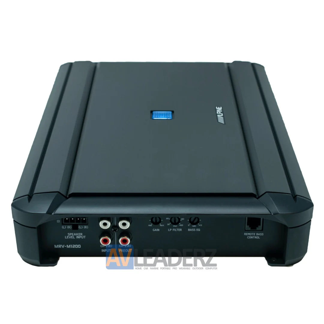 2026 Nuevo Alpine MRV-M1200 amplificador monobloque clase D serie V Power para coche potencia 1200W