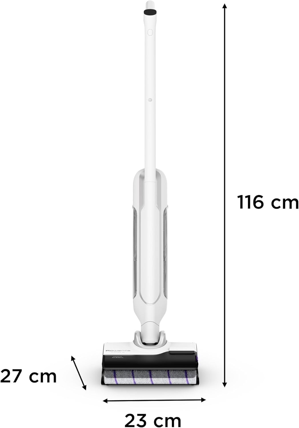 2026 X-Clean 10 de Rowenta, Fregona Eléctrica Sin Cable con Tecnología Wet & Dry, Autolimpieza y Secado Automático, tecnología Dual Edge, gran autonomía, GZ7540WO