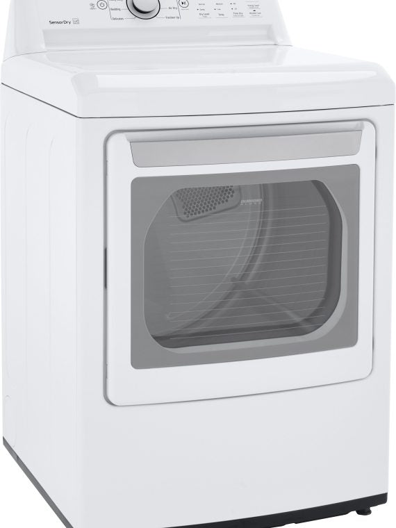 2026 Nuevo secador de gas LG 7.3 cu. ft. con secado por sensor, color blanco