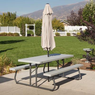 2026 Nueva mesa de picnic plegable clásica de 6 pies 48