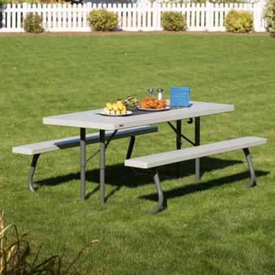 2026 Nueva mesa de picnic plegable clásica de 6 pies 48