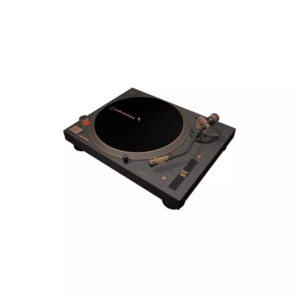 2026 Audio Technica AT-LP120XUSB-BZ Tocadiscos de transmisión directa USB, color bronce – Reproductor de vinilo de 3 velocidades con preamplificador integrado y conversión digital