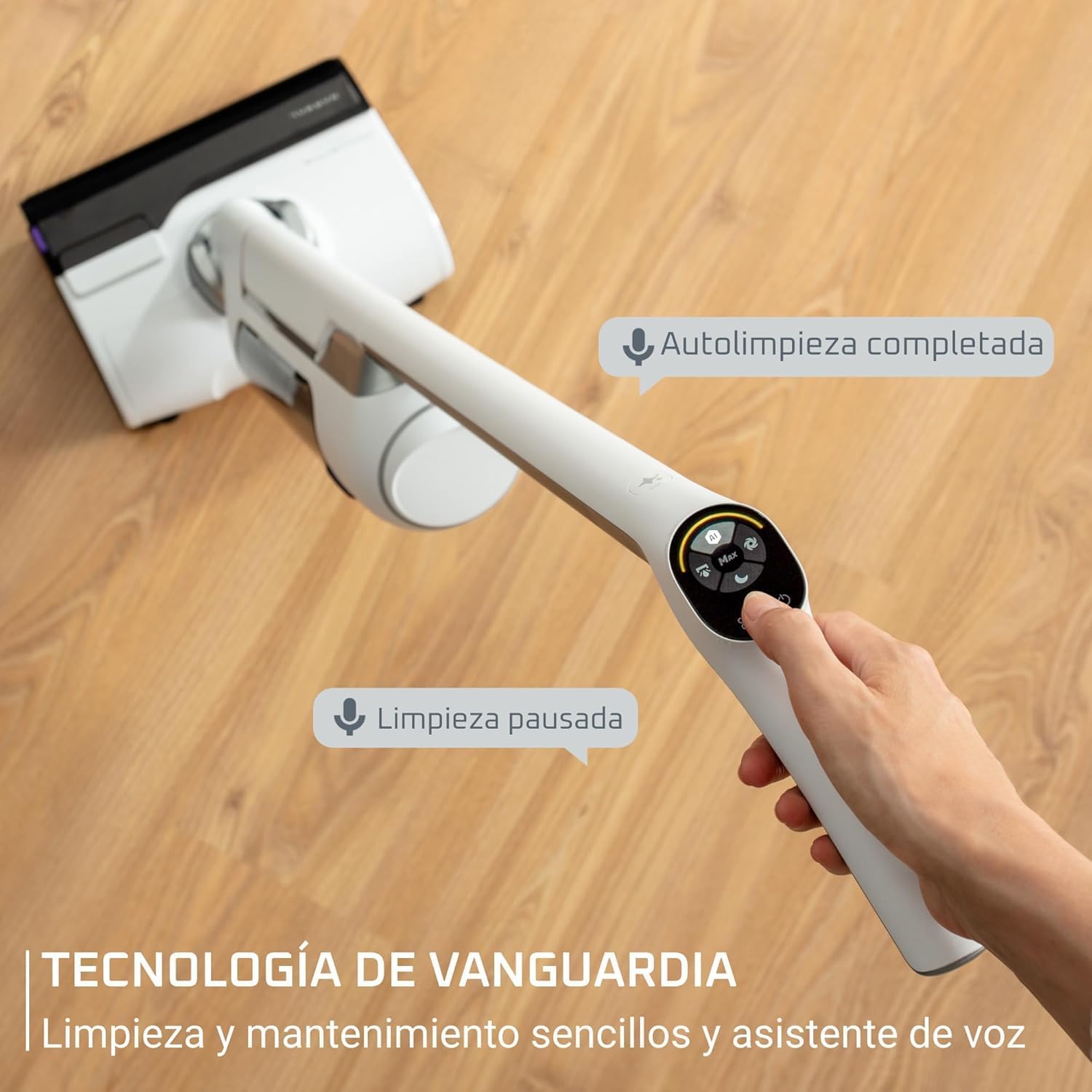 2026 X-Clean 10 de Rowenta, Fregona Eléctrica Sin Cable con Tecnología Wet & Dry, Autolimpieza y Secado Automático, tecnología Dual Edge, gran autonomía, GZ7540WO
