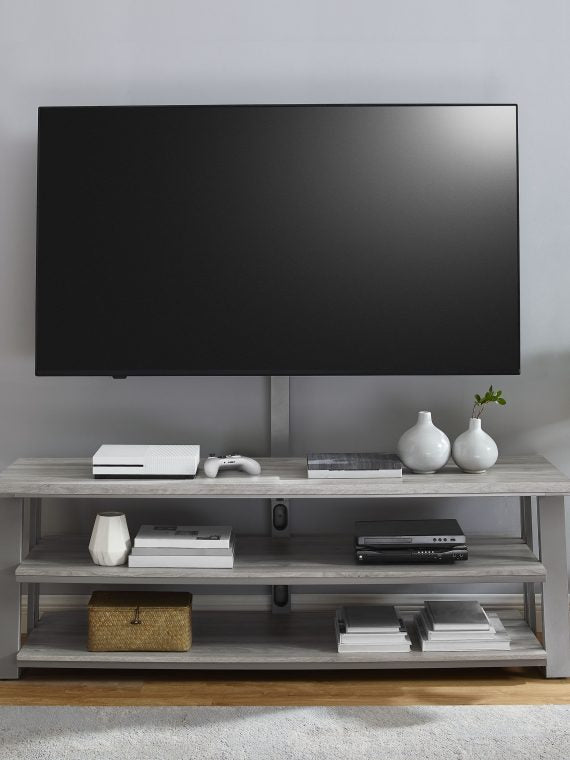 2026 Nuevo soporte para TV Insignia para pantallas planas de hasta 75 pulgadas color gris