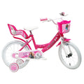 2026 Bicicleta Infantil Barbie 16" Porta Muñeca y Cesta