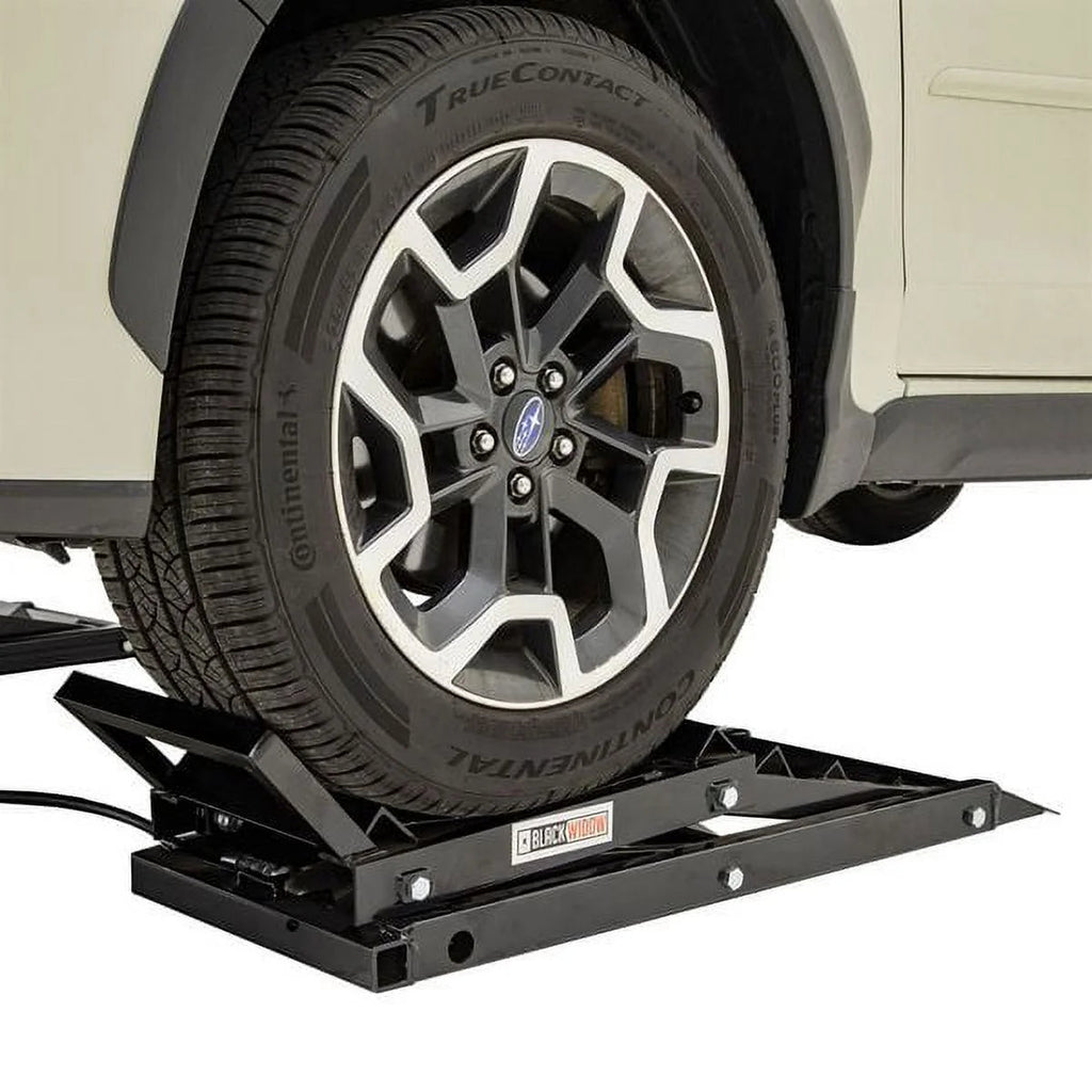 2026 Nuevo elevador hidráulico para automóvil Black Widow con rampas capacidad 3,000 lb por par