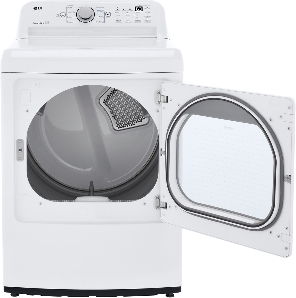 2026 Nuevo secador de gas LG 7.3 cu. ft. con secado por sensor, color blanco