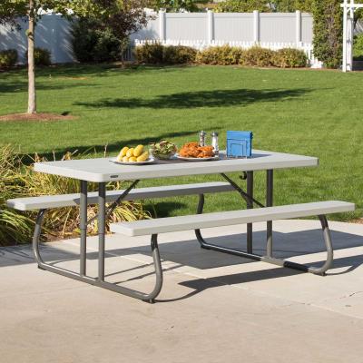 2026 Nueva mesa de picnic plegable clásica de 6 pies 48