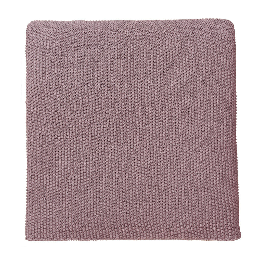 Baumwolldecke Antua [Dunkles Taupe]