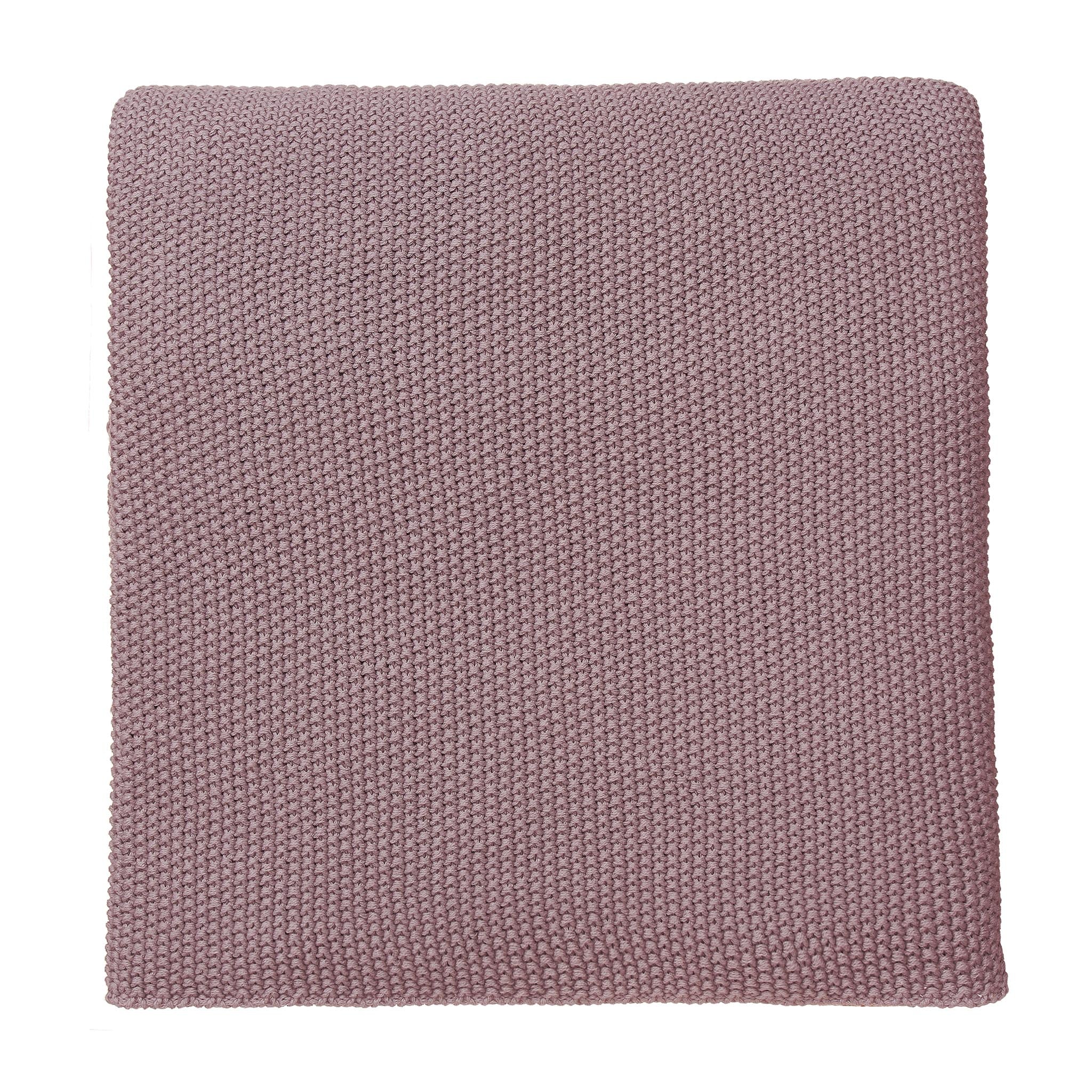 Baumwolldecke Antua [Dunkles Taupe]