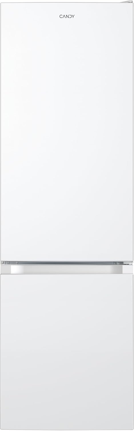 2026 Candy CCG1S 518EW - Frigorífico Combi, Ancho 55cm, Altura 1,80m, 252L, Cajón Verdulero, Control Mecánico de la temperatura, Iluminación LED, Puerta Reversible, 41DB, Blanco