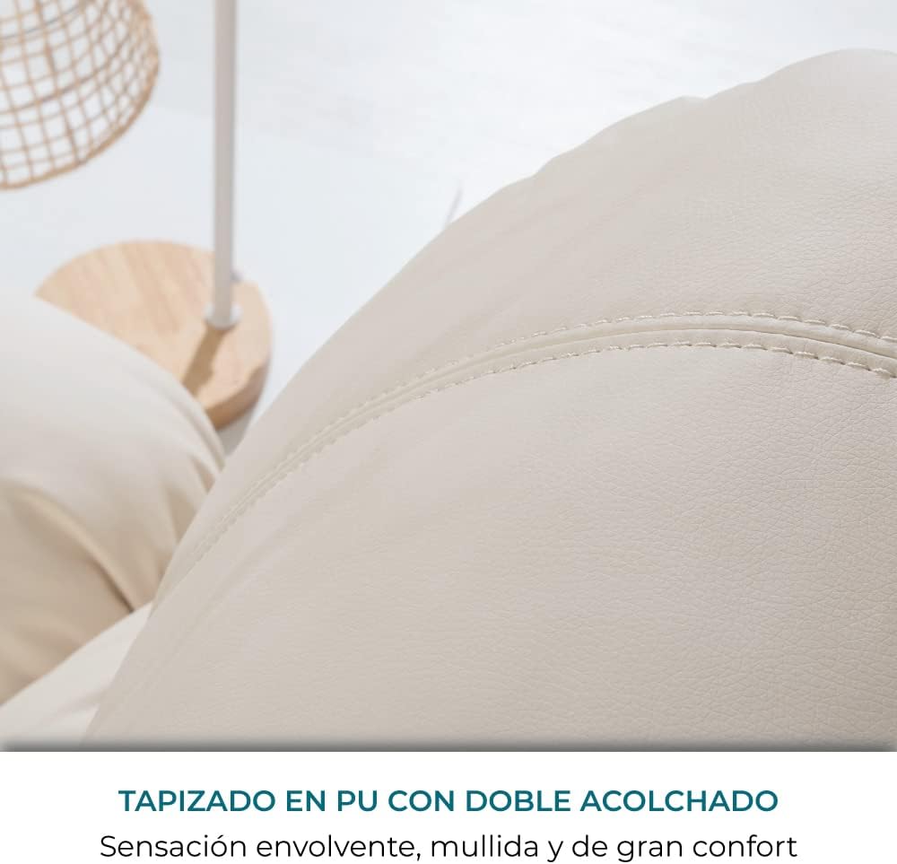 2026 Don Descanso - Sillón Masaje Relax Calor Trevi Negro Reclinable 160º con 8 Motores Silenciosos, Calor Lumbar, Sist. Masaje 4 Zonas y Acabado en PU Anti-Cuarteo [Incluye Mando]. Ideal Gente Mayor