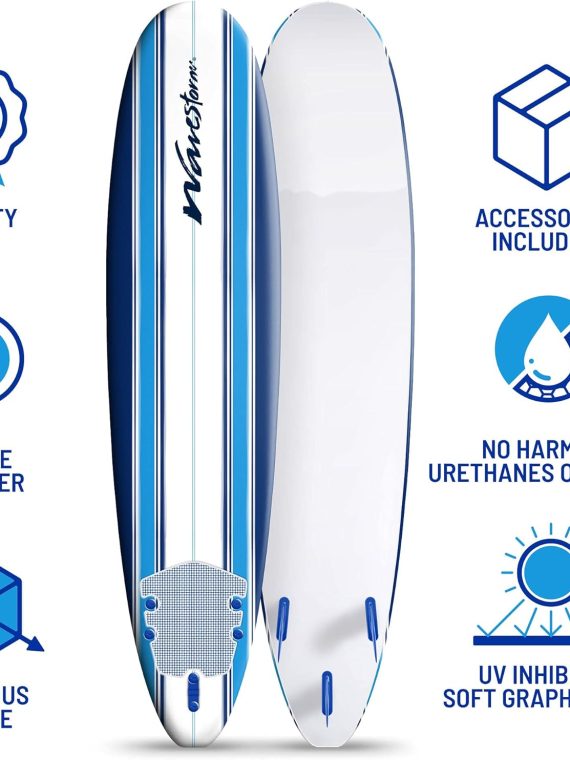 2026 Nuevo Wavestorm 8ft Classic longboard de surf