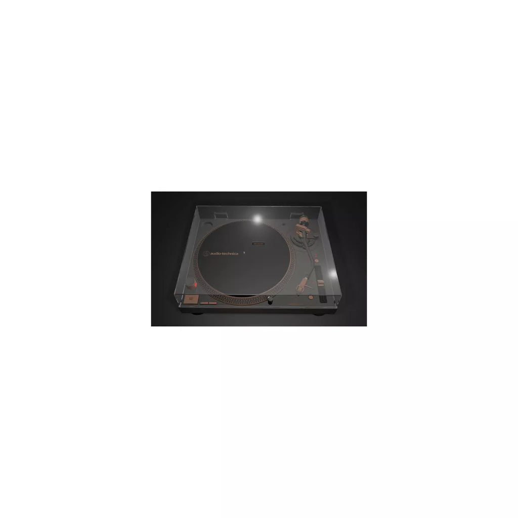 2026 Audio Technica AT-LP120XUSB-BZ Tocadiscos de transmisión directa USB, color bronce – Reproductor de vinilo de 3 velocidades con preamplificador integrado y conversión digital