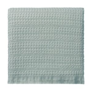 Baumwolldecke Anuda [Blasses Salbeigrün]