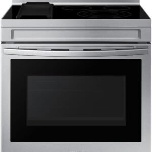 Samsung 6.3 cu. ft. Smart Freestanding Electric Range with No-Preheat Air Fry NE63A6711SS